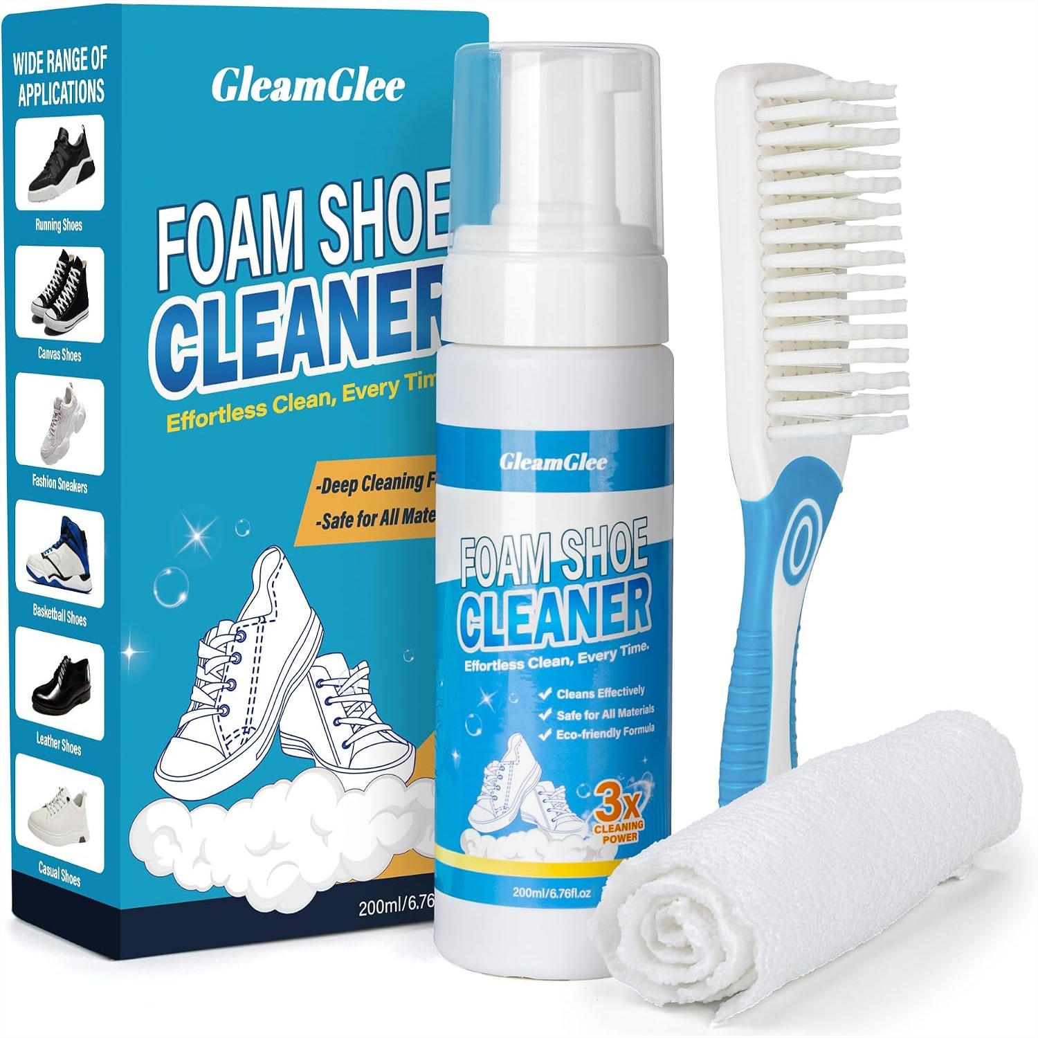 Sneaker Cleaning Kit - Espuma Limpiadora de Zapatos para Zapatillas