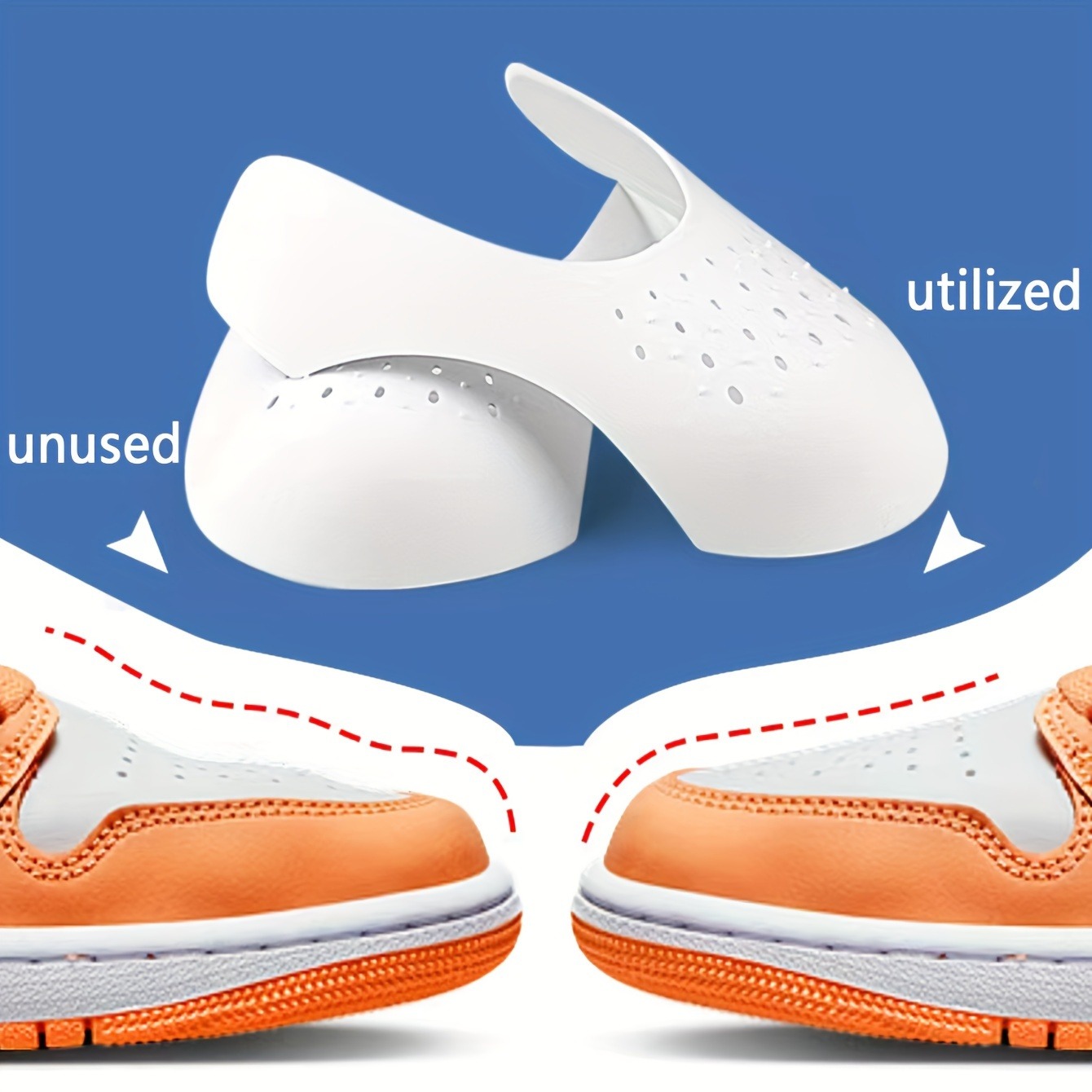 Sneaker Protector Spray - 4 Protectores Antiarrugas para Zapatos, Protector