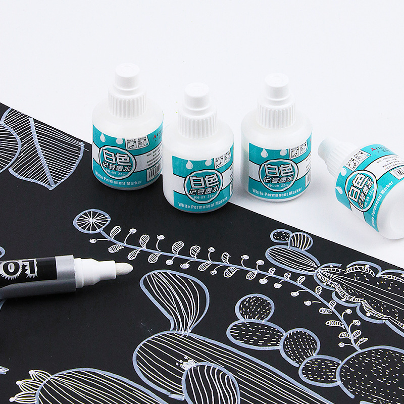 1 caja de marcadores blancos d - Midsole Marker Paint reseña y precio