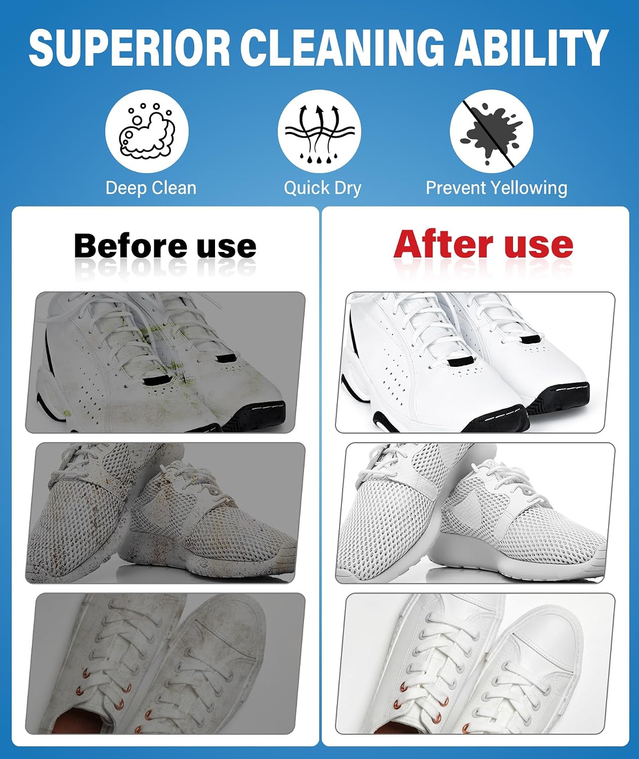 Espuma Limpiadora de Zapatos p - Sneaker Cleaning Kit reseña y precio