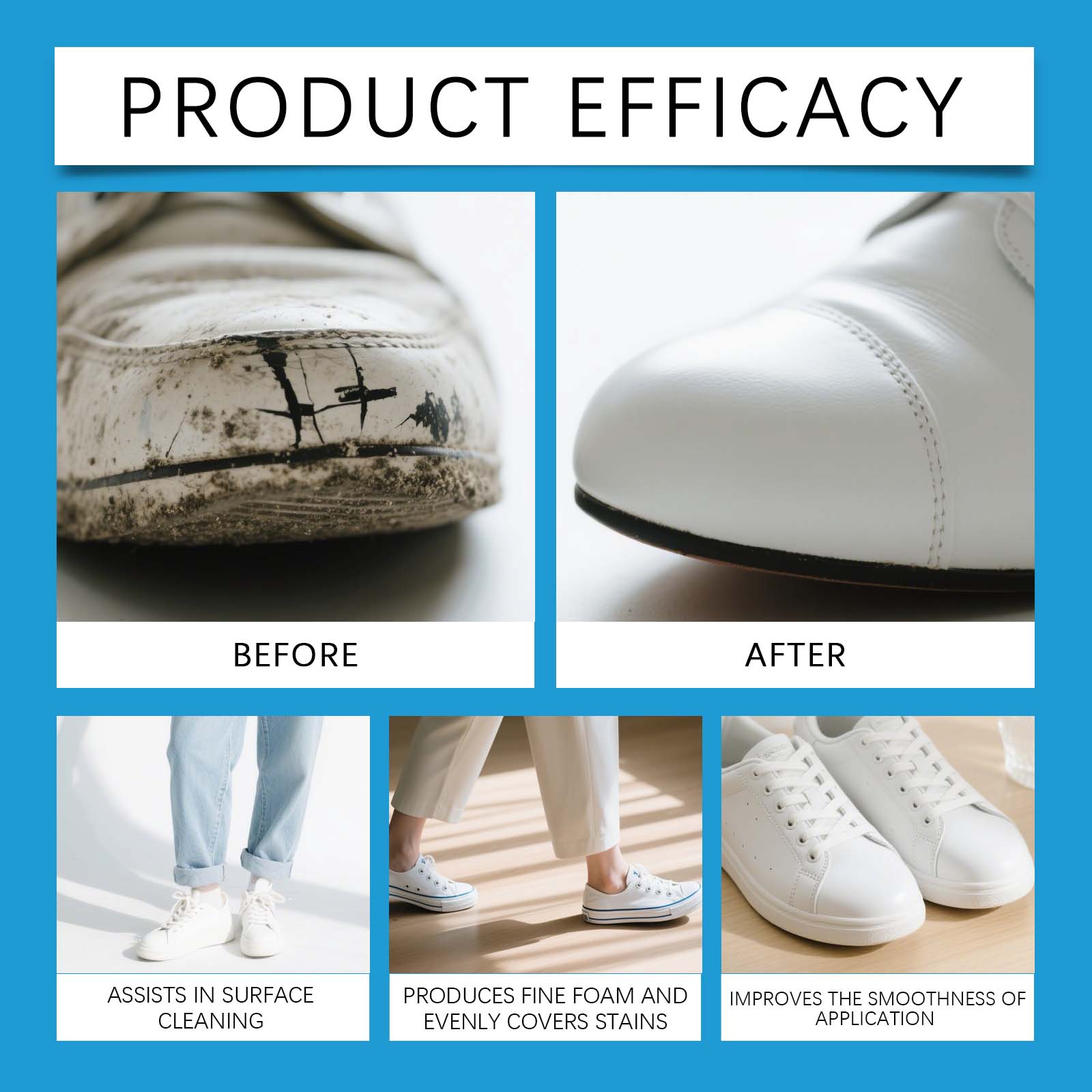 Crema Limpiadora de Zapatos Bl - Sneaker Protector Spray reseña y precio