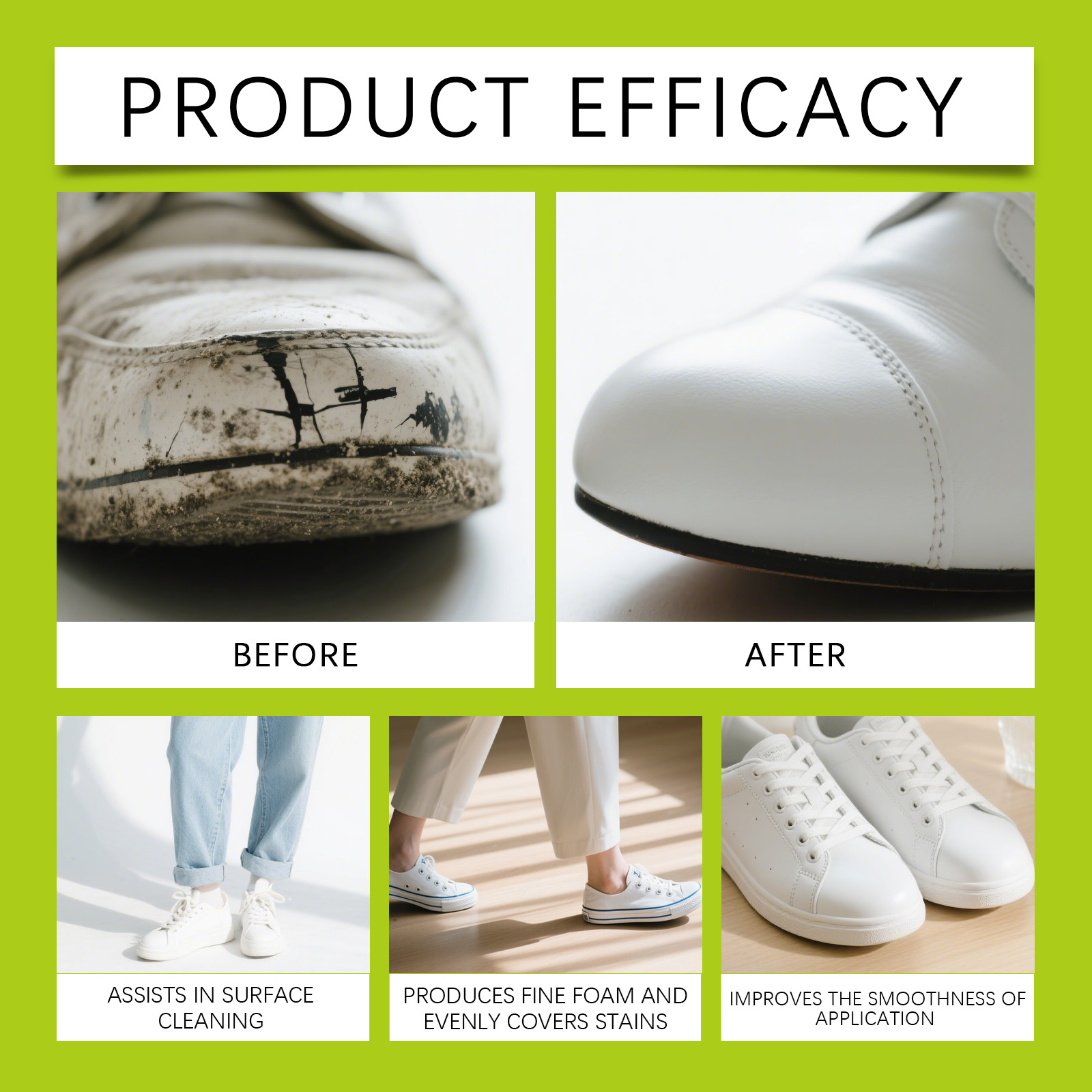 Limpiador de Zapatos Blanco, K - Sneaker Cleaning Kit reseña y precio
