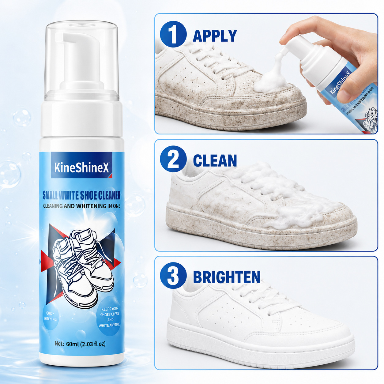 Kits de Limpieza de Zapatos Gi - Sneaker Care Cleaner reseña y precio